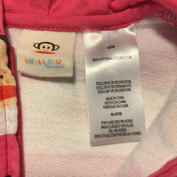 Paul Frank 9M zip up Hooded Sweat Jacket - Picture 3 of 4